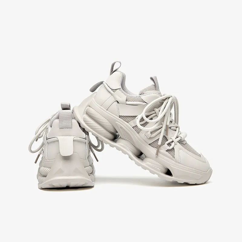BeauToday Classic Breathable Mesh Chunky Sneakers for Women