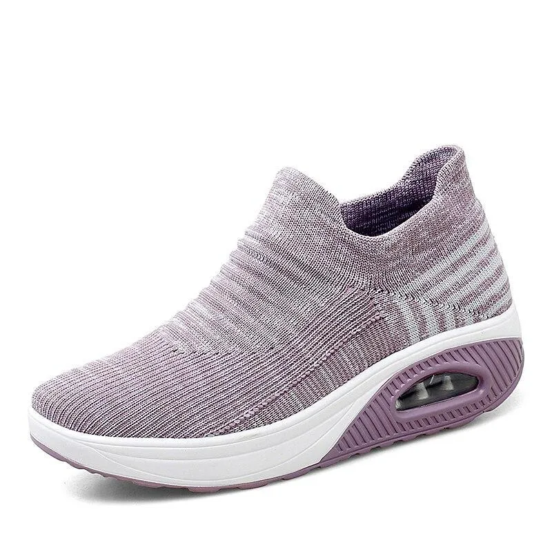 Cilool Fashion Casual Breathable Mesh Vulcanized Shoes