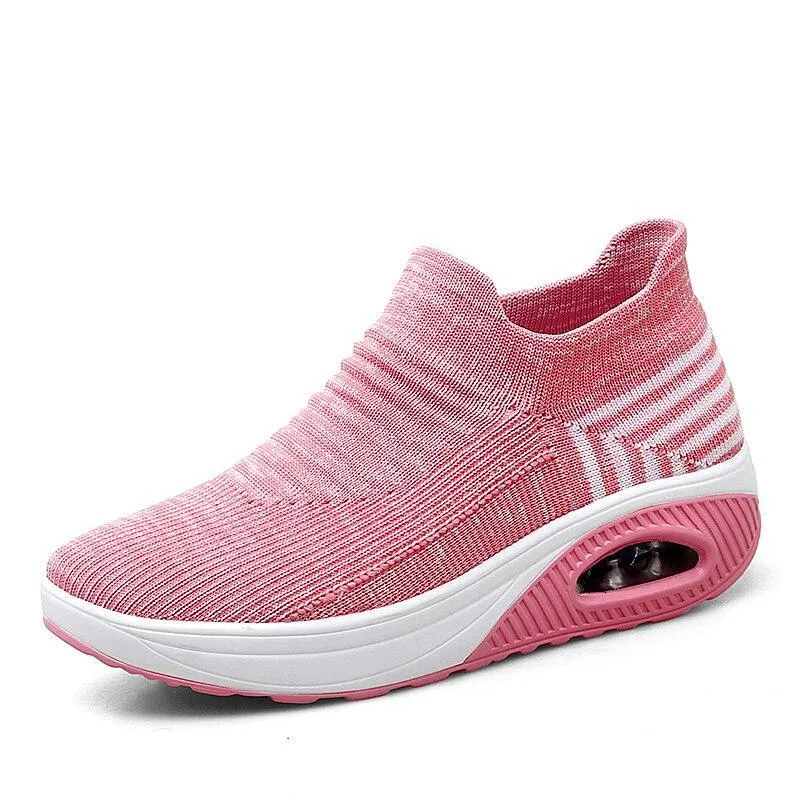 Cilool Fashion Casual Breathable Mesh Vulcanized Shoes