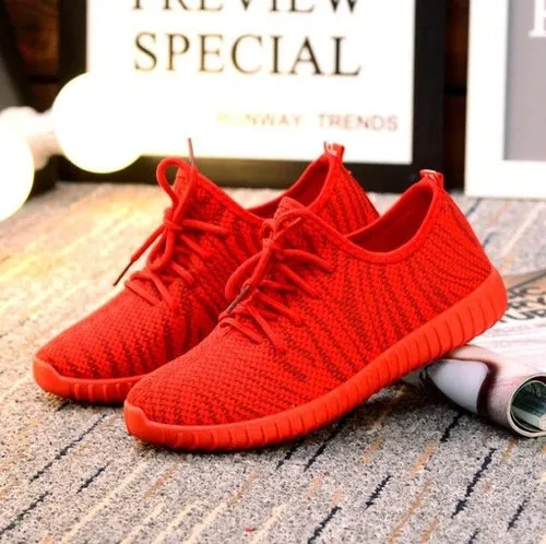 Fashion Breathable Women Sneakers Plus Size Casual