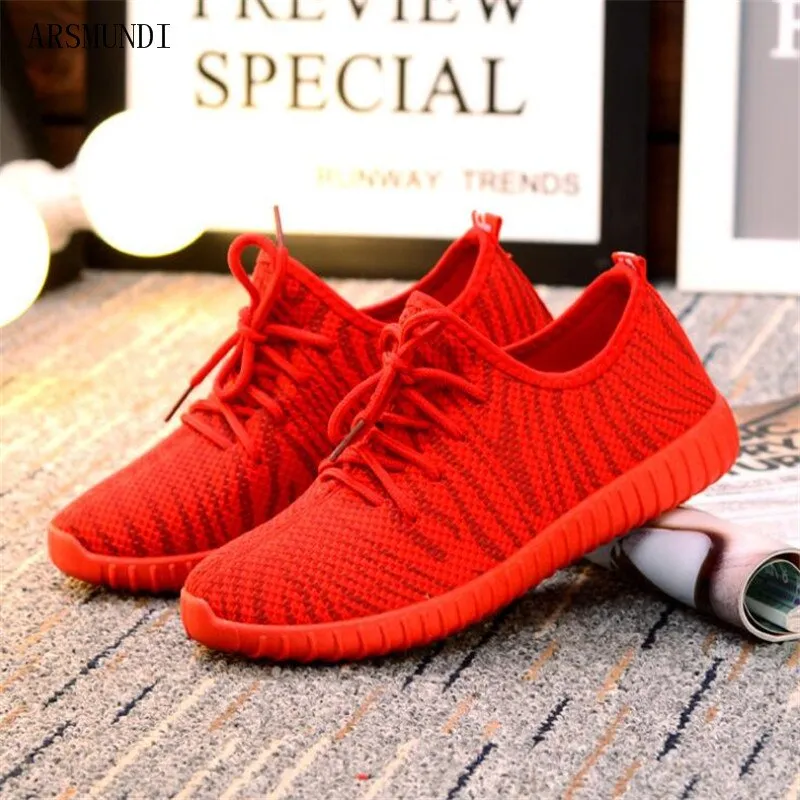 Fashion Breathable Women Sneakers Plus Size Casual