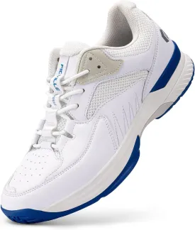 FitVille Men??s Wide Pickleball Shoes All Court Tennis Shoes with Arch Support for Plantar Fasciitis