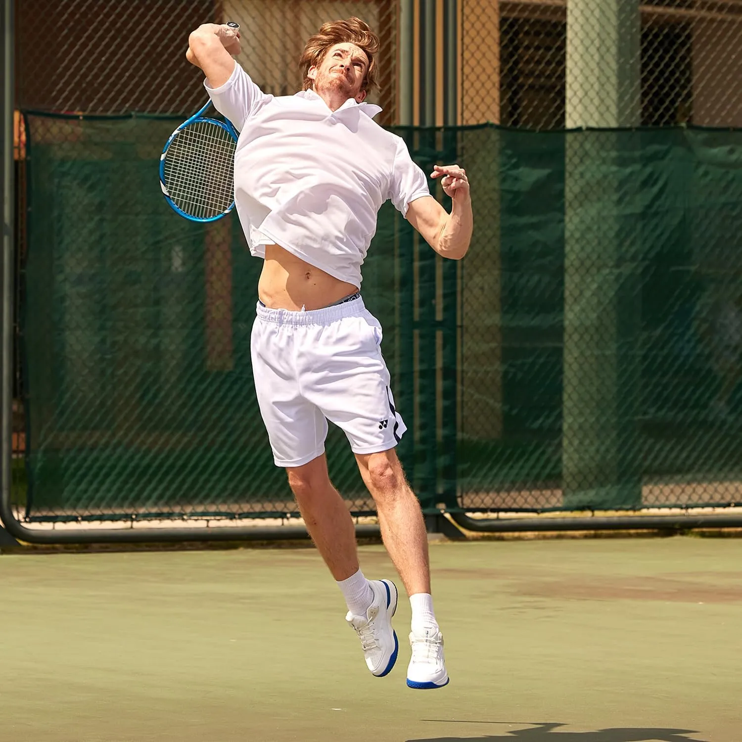 FitVille Men??s Wide Pickleball Shoes All Court Tennis Shoes with Arch Support for Plantar Fasciitis