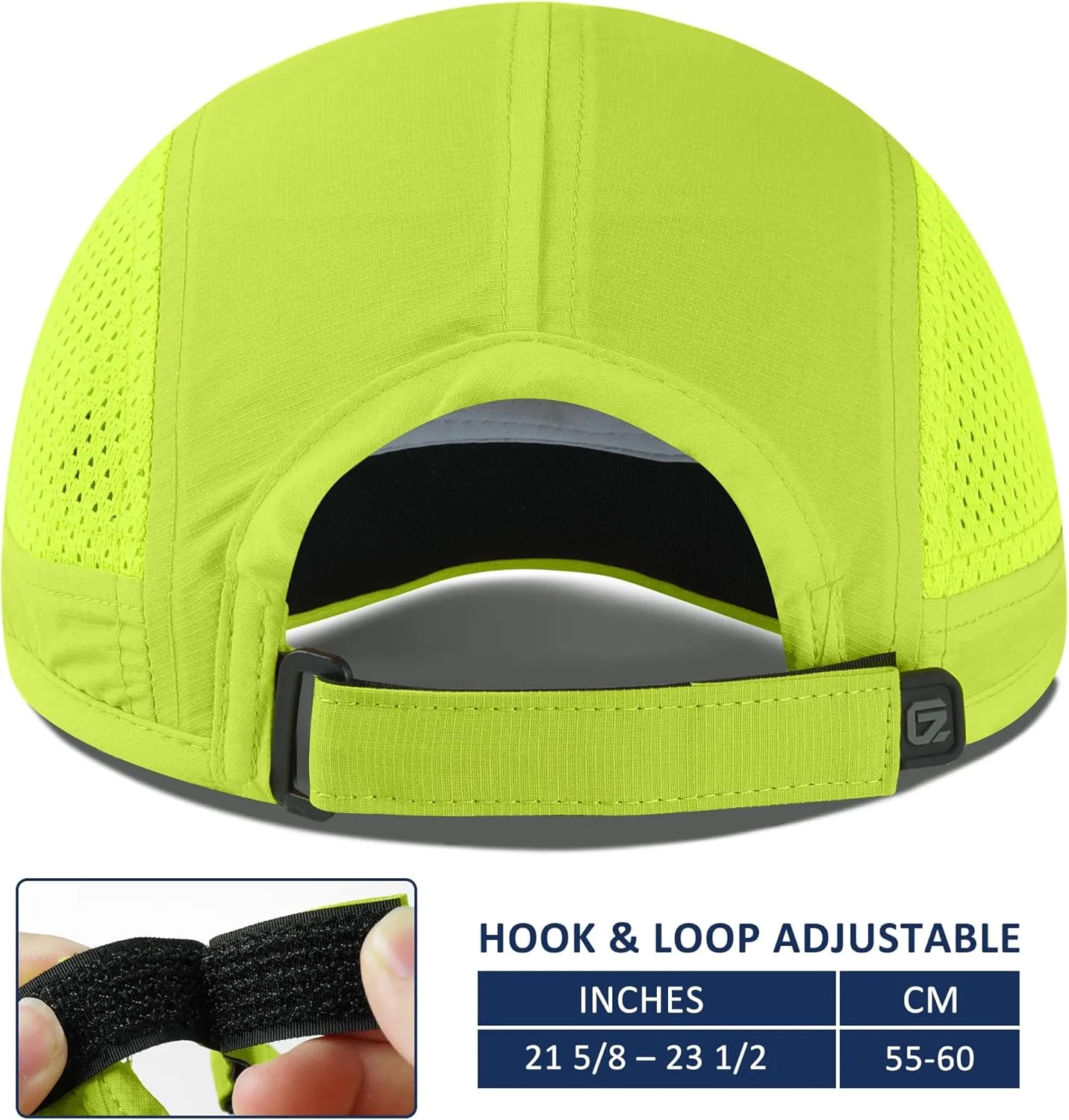 GADIEMKENSD Mens Folding Outdoor Hat Long Brim UPF 50  Sun Protection
