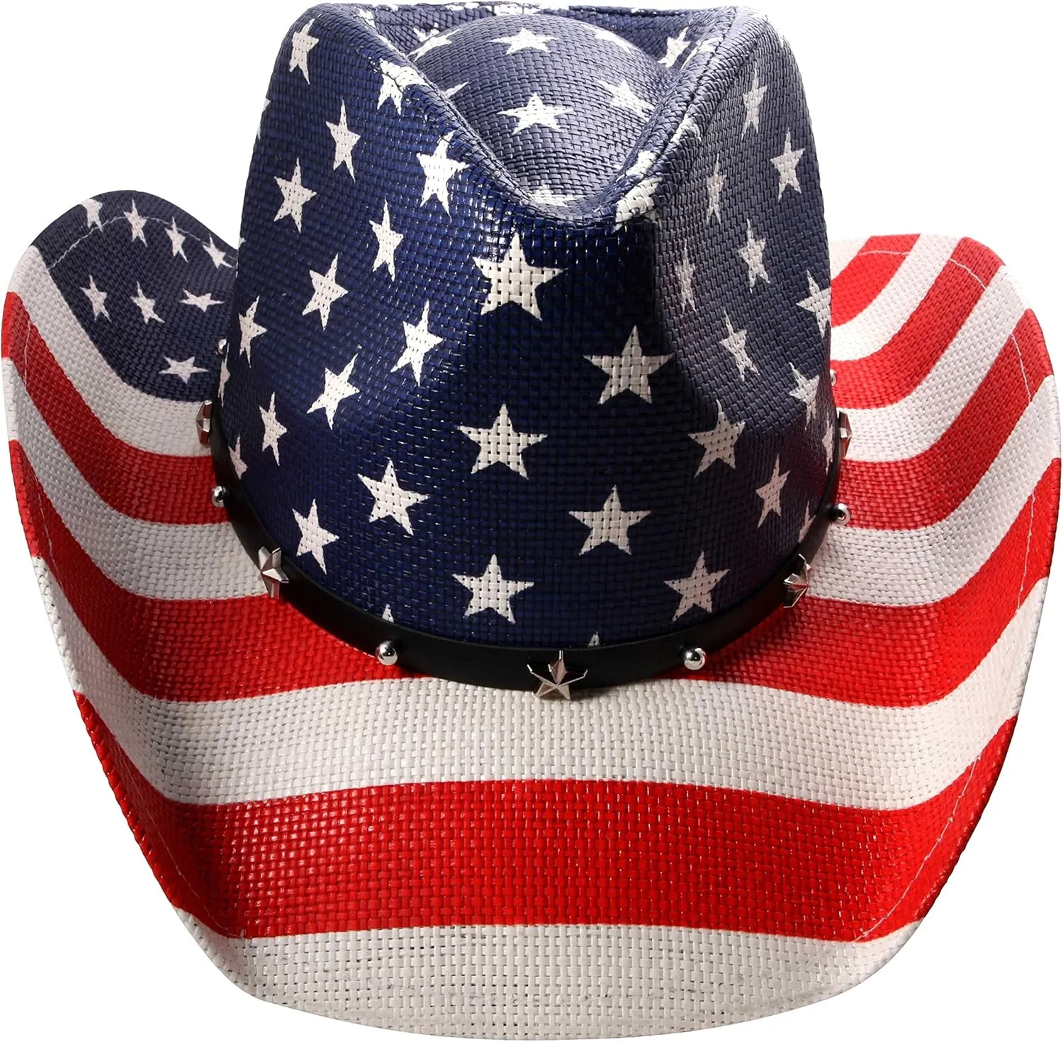 grinderPUNCH Western Outback Cowboy Hat Men's Women's Style Classic Straw Western Cowgirl Hat