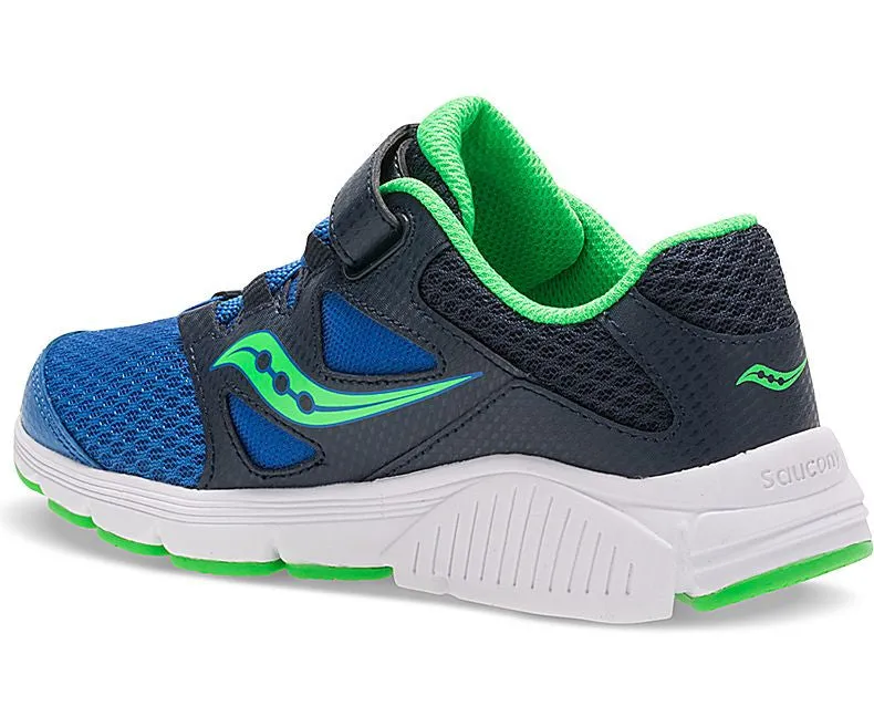 Saucony Navy/Green Kotaro 4 A/C Children's Sneaker