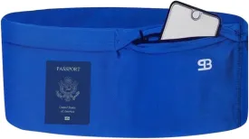 StashBandz Unisex Travel Money Belt, Running Belt, Fanny and Waist Pack, 4 Large Security Pockets -1 Zipper Pocket, Fits All Size Phones Passport and More