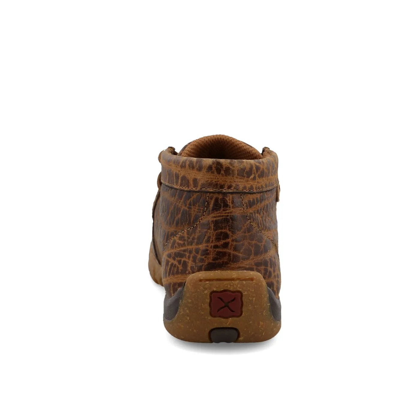 Twisted X Kids Golden Elephant Print Chukka Driving Moc Shoe YDM0049