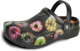 VANGELO Professional Slip Resistant Clog Waterproof Women Work Shoe Nurse Shoe Chef Shoe Ritz Black Lime White Multicolor